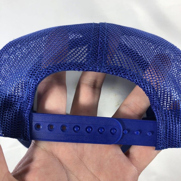 Best Manufacturing Inc Jonesboro Arkansas Snapback Hat Cap Mesh Blue One Size - Picture 6 of 10